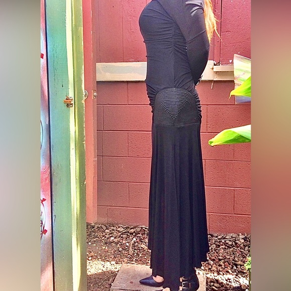 SOLD!!💸Vtg 90s Jean Paul Gaultier couture mesh dress - Picture 4 of 12